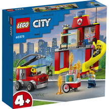 LEGO City 60375 Brandstation og brandbil