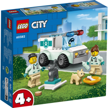 LEGO City 60382 Dyrlæge-redningsvogn