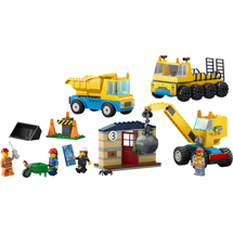 LEGO City 60391 Entreprenørmaskiner og nedrivningskran