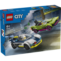 LEGO City 60415 Biljagt med politi og muskelbil