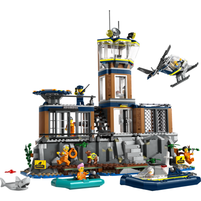 LEGO City 60419 Politiets fængselsø