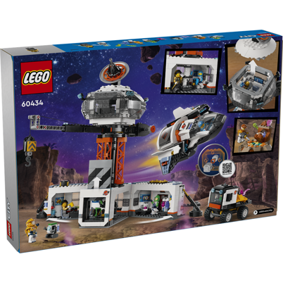LEGO City 60434 Rumbase og raketaffyringsrampe
