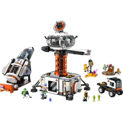 LEGO City 60434 Rumbase og raketaffyringsrampe