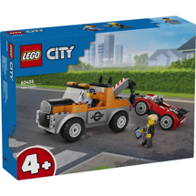 LEGO City 60435 Kranvogn og sportsvognsreparation