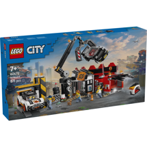 LEGO City 60472 Skrotplads med biler