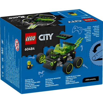 LEGO City 60484 Motorer – Gaming-racerbil