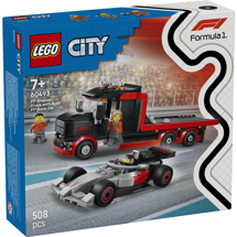 LEGO City 60493 F1-udstillingstruck med Audi F1-racerbil