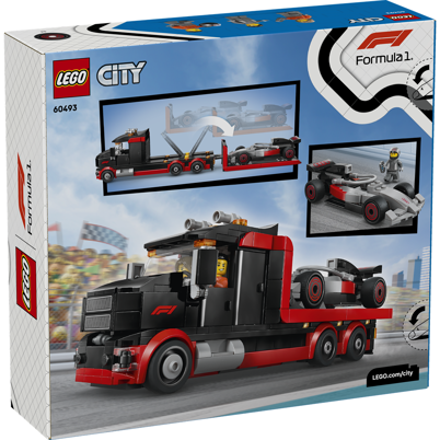 LEGO City 60493 F1-udstillingstruck med Audi F1-racerbil