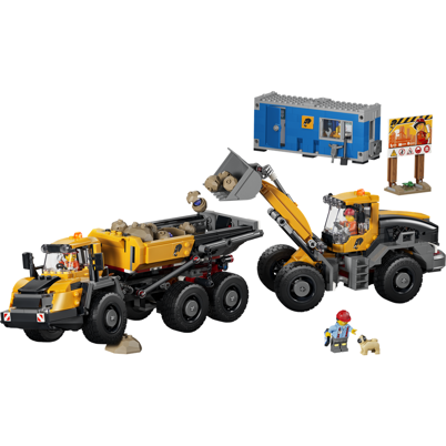 LEGO City 60494 Frontlæsser og lastbil med tippelad <DIV STYLE="background-color:#FFFF00"><SPAN STYLE="color:#006600"><CENTER><B>Ordre med dette produkt<BR>sendes 1. juni</B></CENTER><SPAN STYLE="color:#FFFFFF"></DIV>