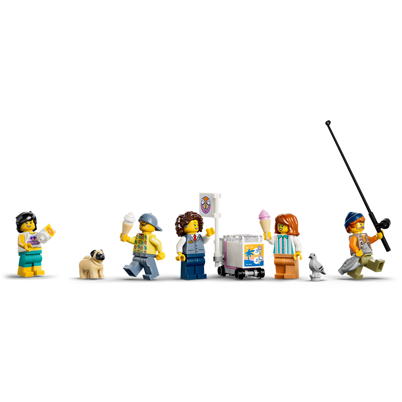 LEGO City 60506 Klassisk sporvogn med strandstop <DIV STYLE="background-color:#FFFF00"><SPAN STYLE="color:#006600"><CENTER><B>Ordre med dette produkt<BR>sendes 1. juni</B></CENTER><SPAN STYLE="color:#FFFFFF"></DIV>