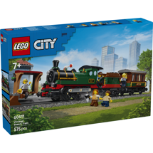 LEGO City 60511 Vintage damptog <DIV STYLE="background-color:#FFFF00"><SPAN STYLE="color:#006600"><CENTER><B>Ordre med dette produkt<BR>sendes 1. juni</B></CENTER><SPAN STYLE="color:#FFFFFF"></DIV>