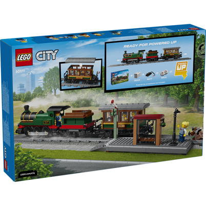 LEGO City 60511 Vintage damptog <DIV STYLE="background-color:#FFFF00"><SPAN STYLE="color:#006600"><CENTER><B>Ordre med dette produkt<BR>sendes 1. juni</B></CENTER><SPAN STYLE="color:#FFFFFF"></DIV>