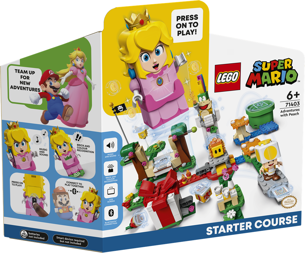 LEGO Super Mario 71403 Eventyr med Peach – startbane