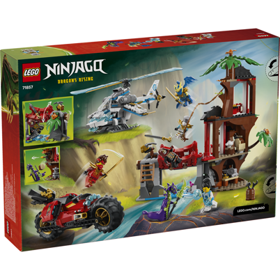 LEGO Ninjago 71857 Ninjafartøjernes kamp for trætophuset