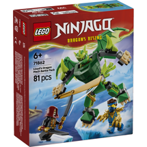 LEGO Ninjago 71862 Lloyds drage-mech – kamppakke <DIV STYLE="background-color:#FFFF00"><SPAN STYLE="color:#006600"><CENTER><B>Ordre med dette produkt<BR>sendes 1. juni</B></CENTER><SPAN STYLE="color:#FFFFFF"></DIV>
