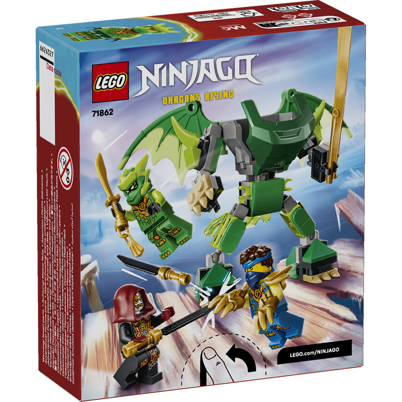 LEGO Ninjago 71862 Lloyds drage-mech – kamppakke <DIV STYLE="background-color:#FFFF00"><SPAN STYLE="color:#006600"><CENTER><B>Ordre med dette produkt<BR>sendes 1. juni</B></CENTER><SPAN STYLE="color:#FFFFFF"></DIV>
