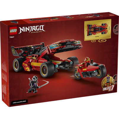 LEGO Ninjago 71867 X-1 ninjabil – 15-års jubilæum <DIV STYLE="background-color:#FFFF00"><SPAN STYLE="color:#006600"><CENTER><B>Ordre med dette produkt<BR>sendes 1. juni</B></CENTER><SPAN STYLE="color:#FFFFFF"></DIV>