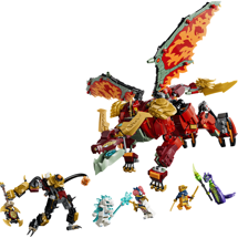 LEGO Ninjago 71868 Wyldfyres transformerende drage-mech <DIV STYLE="background-color:#FFFF00"><SPAN STYLE="color:#006600"><CENTER><B>Ordre med dette produkt<BR>sendes 1. juni</B></CENTER><SPAN STYLE="color:#FFFFFF"></DIV>