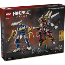 LEGO Ninjago 71870 De to titan-mechs <DIV STYLE="background-color:#FFFF00"><SPAN STYLE="color:#006600"><CENTER><B>Ordre med dette produkt<BR>sendes 1. juni</B></CENTER><SPAN STYLE="color:#FFFFFF"></DIV>