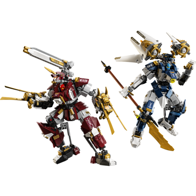LEGO Ninjago 71870 De to titan-mechs <DIV STYLE="background-color:#FFFF00"><SPAN STYLE="color:#006600"><CENTER><B>Ordre med dette produkt<BR>sendes 1. juni</B></CENTER><SPAN STYLE="color:#FFFFFF"></DIV>