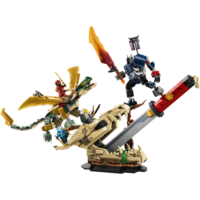 LEGO Ninjago 71871 Kampen ved Drageklingen <DIV STYLE="background-color:#FFFF00"><SPAN STYLE="color:#006600"><CENTER><B>Ordre med dette produkt<BR>sendes 1. juni</B></CENTER><SPAN STYLE="color:#FFFFFF"></DIV>