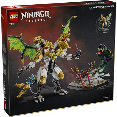 LEGO Ninjago 71872 Ultradrage-kamp <DIV STYLE="background-color:#FFFF00"><SPAN STYLE="color:#006600"><CENTER><B>Ordre med dette produkt<BR>sendes 1. juni</B></CENTER><SPAN STYLE="color:#FFFFFF"></DIV>