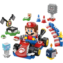 LEGO Super Mario 72043 Mario Kart – Interaktiv LEGO Mario og Standard Kart