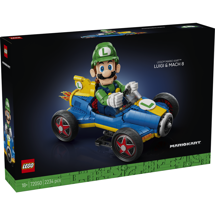 LEGO Super Mario 72050 Mario Kart – Luigi og Mach 8 <DIV STYLE="background-color:#FFFF00"><SPAN STYLE="color:#006600"><CENTER><B>Ordre med dette produkt<BR>sendes 1. juni</B></CENTER><SPAN STYLE="color:#FFFFFF"></DIV>