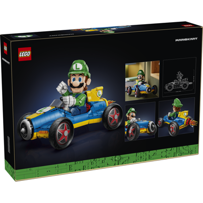 LEGO Super Mario 72050 Mario Kart – Luigi og Mach 8 <DIV STYLE="background-color:#FFFF00"><SPAN STYLE="color:#006600"><CENTER><B>Ordre med dette produkt<BR>sendes 1. juni</B></CENTER><SPAN STYLE="color:#FFFFFF"></DIV>