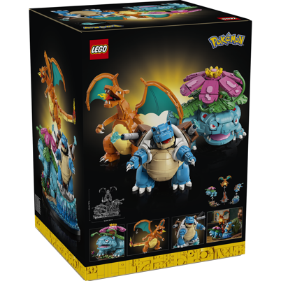 LEGO Pokemon 72153 Venusaur, Charizard og Blastoise