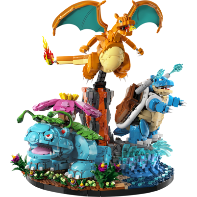 LEGO Pokemon 72153 Venusaur, Charizard og Blastoise