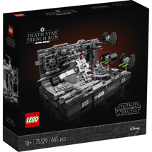 LEGO Star Wars 75329 Diorama med Dødsstjerne-angreb