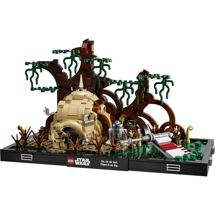 LEGO Star Wars 75330 Diorama med Jedi-træning på Dagobah