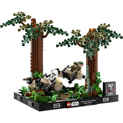 LEGO Star Wars 75353 Diorama med speederjagt på Endor