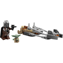 LEGO Star Wars 75436 Mandalorianeren og Grogus speederbike