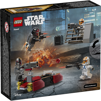 LEGO Star Wars 75449 Battle Pack med belejringen af Mandalore <DIV STYLE="background-color:#FFFF00"><SPAN STYLE="color:#006600"><CENTER><B>Ordre med dette produkt<BR>sendes 14. januar</B></CENTER><SPAN STYLE="color:#FFFFFF"></DIV>