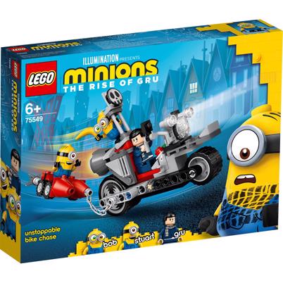 LEGO Minions 75549 Ustoppelig motorcykeljagt