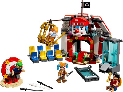LEGO One Piece 75637 Klovnen Buggys cirkustelt