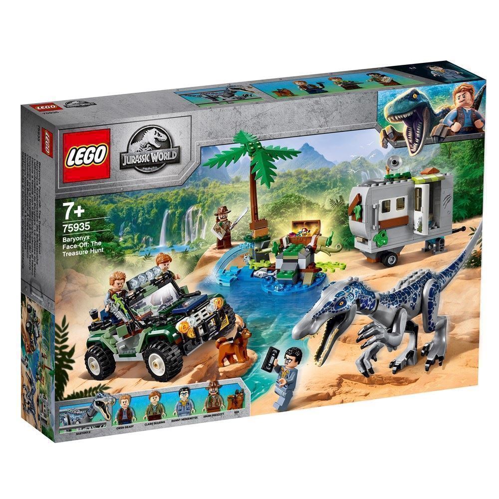 Udfør betalingsmiddel Villain LEGO Jurassic World 75935 Baryonyx-kamp: Skattejagten