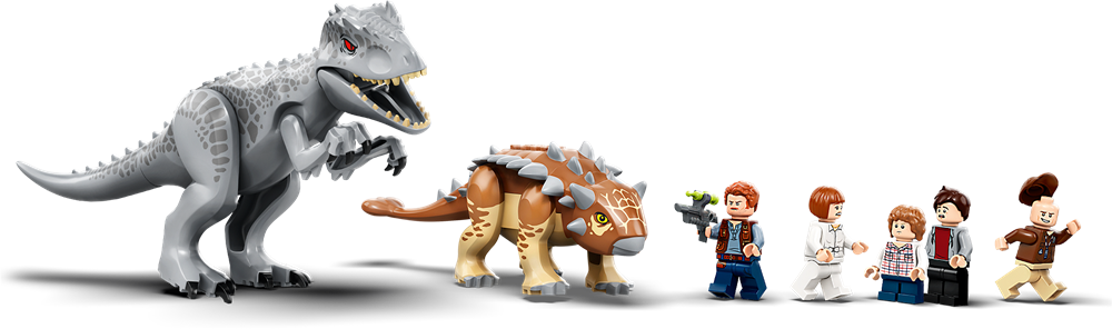 varme gennemførlig At hoppe LEGO Jurassic World 75941 Indominus rex mod ankylosaurus