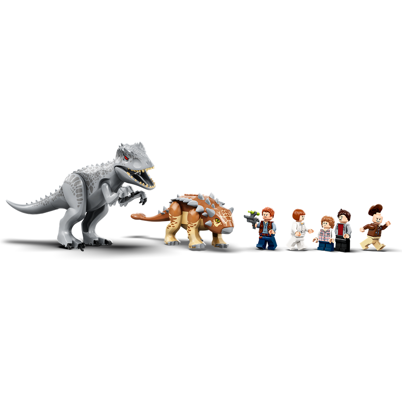 LEGO Jurassic World 75941 Indominus rex mod ankylosaurus 