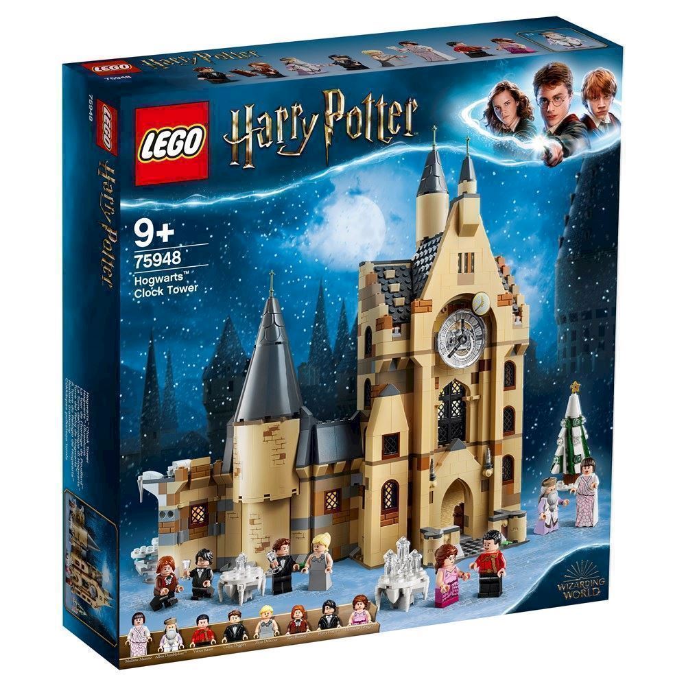 brænde sort indsats LEGO Harry Potter 75948 Hogwarts-klokketårn