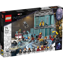 LEGO Super Heroes 76216 Iron Mans våbenkammer
