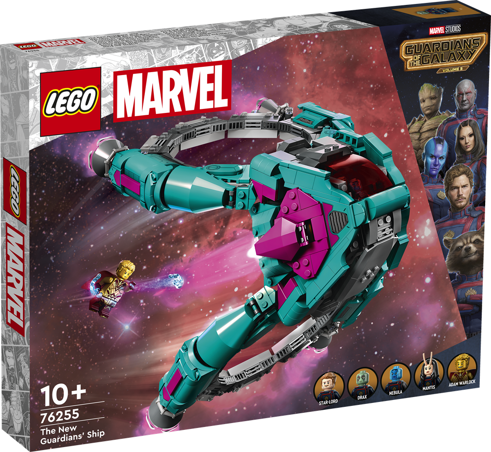 Stirre tilbagemeldinger George Eliot LEGO Super Heroes 76255 Det nye Guardians-rumskib