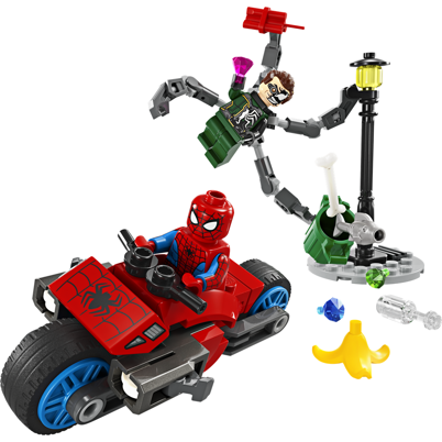 LEGO Super Heroes 76275 Motorcykeljagt: Spider-Man mod Doc Ock