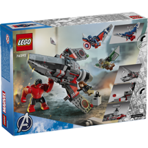 LEGO Super Heroes 76292 Captain America mod Red Hulk