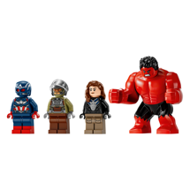 LEGO Super Heroes 76292 Captain America mod Red Hulk