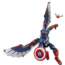 LEGO Super Heroes 76296 Byg selv-figur af den nye Captain America