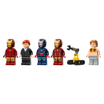 LEGO Super Heroes 76315 Iron Mans laboratorium: Dragtgalleriet
