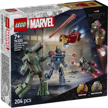 LEGO Super Heroes 76320 Iron Man og War Machine mod Hammer-droner